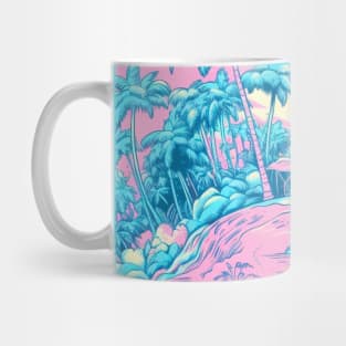 Vibrant Coastal Paradise Mug